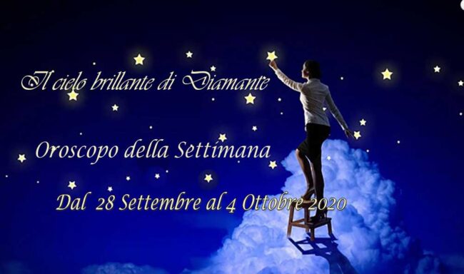 Oroscopo Settimanale dal 28 Settembre al 4 ottobre 2020