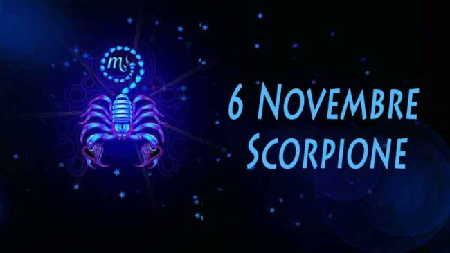 nati il 6 novembre