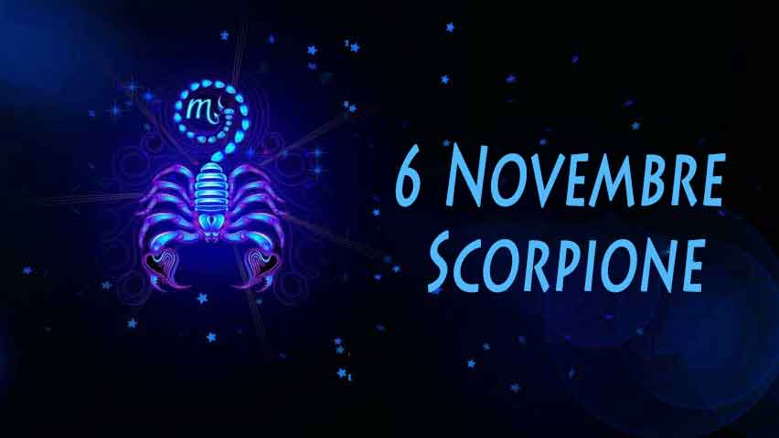 nati il 6 novembre