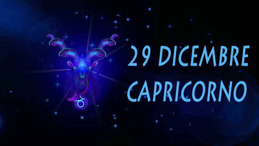 29 DICEMBRE
