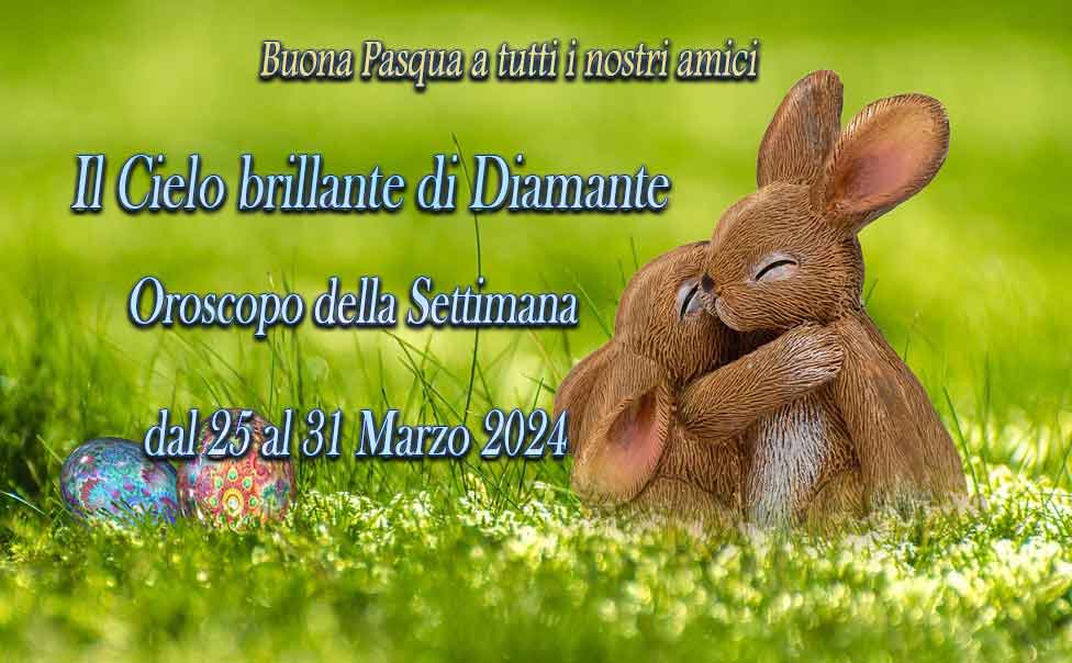 Oroscopo settimanale dal 25 al 31 marzo 2024